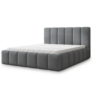 wohnli-moebel-suche-800001795551 Wohnli Möbelsuche - POLSTERBETT RANIS 120x200 cm mit Bettkästen - Grau