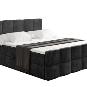 wohnli-moebel-suche-800001800649 Wohnli Möbelsuche - BOXBETT mit Matratze H4 und Lattenrost - LIRO-Z - 140x200 - Schwarz Casablanca