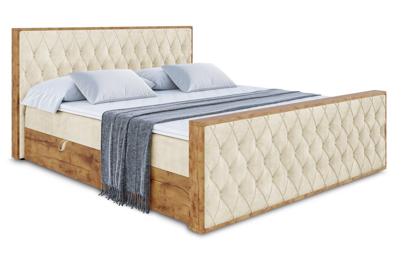 wohnli-moebel-suche-800001800692 Wohnli Möbelsuche - BOXBETT mit Matratze H4 und Lattenrost - LOLLI5-Z - 160x200 - Beige Monolith
