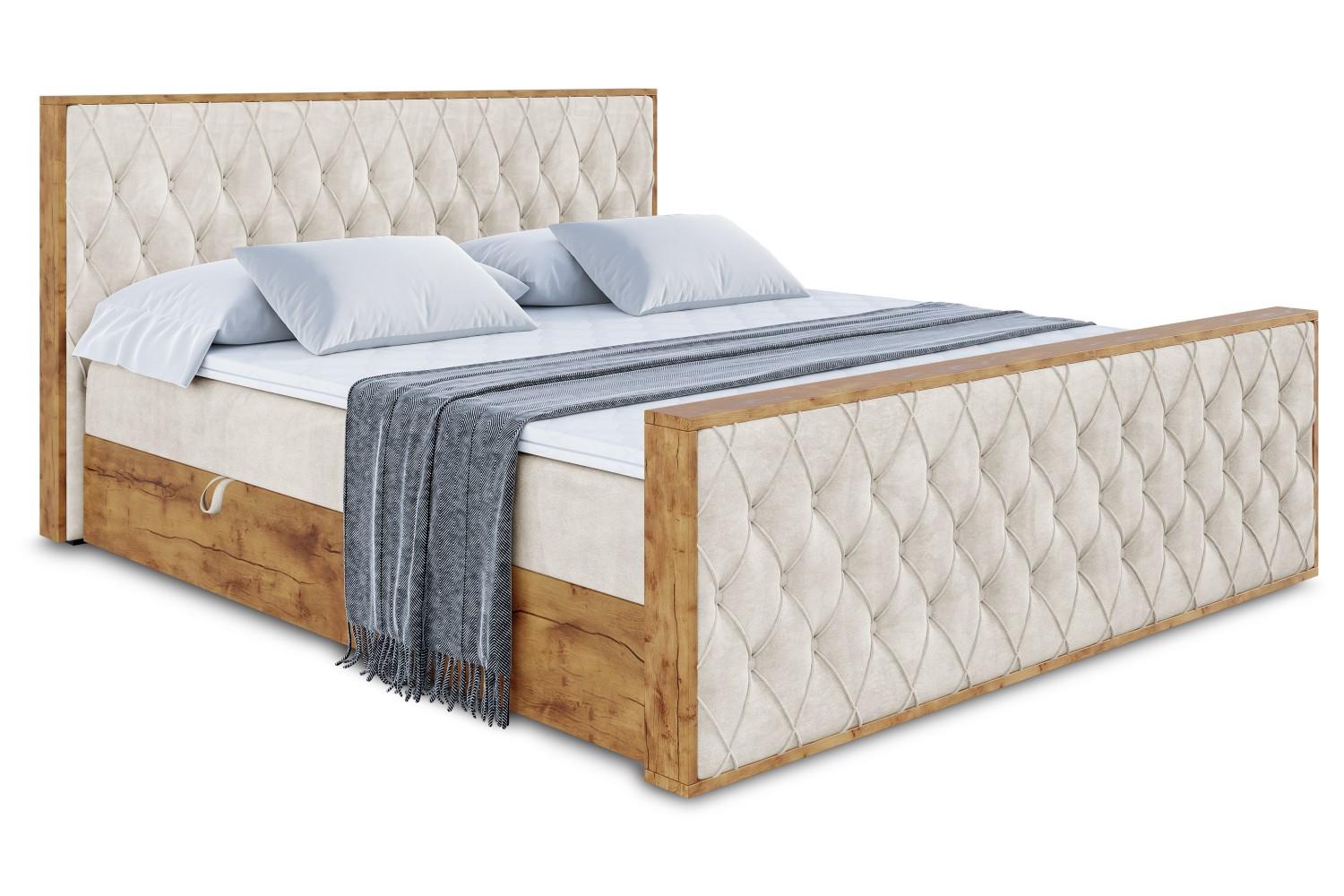 wohnli-moebel-suche-800001800749 Wohnli Möbelsuche - BOXBETT mit Matratze H4 und Lattenrost - LOLLI5-Z - 140x200 - Beige Casablanca