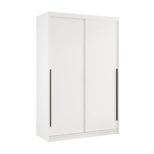 wohnli-moebel-suche-800001804008 Wohnli Möbelsuche - SCHIEBETÜRENSCHRANK SILENTE 140 cm mit Einlegeböden und Kleiderstange