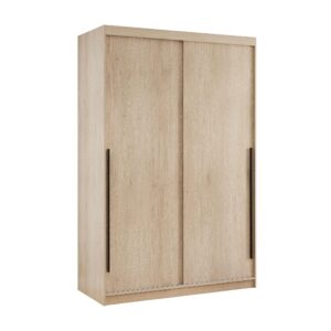 wohnli-moebel-suche-800001804028 Wohnli Möbelsuche - SCHIEBETÜRENSCHRANK SILENTE 140 cm mit Einlegeböden und Kleiderstange
