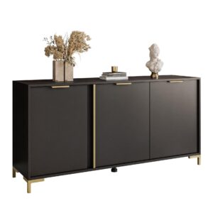 wohnli-moebel-suche-800001807788 Wohnli Möbelsuche - KOMMODE LARETTO 153 cm 3D anthrazit