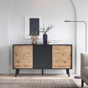 wohnli-moebel-suche-800001807789-1 KOMMODE CONE K154 Holzwerkstoff Lookway Möbel > Kommoden & Schubladenschränke > Kommoden Schwarz