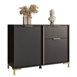 wohnli-moebel-suche-800001807799 Wohnli Möbelsuche - KOMMODE LARETTO 103 cm 2D1S anthrazit