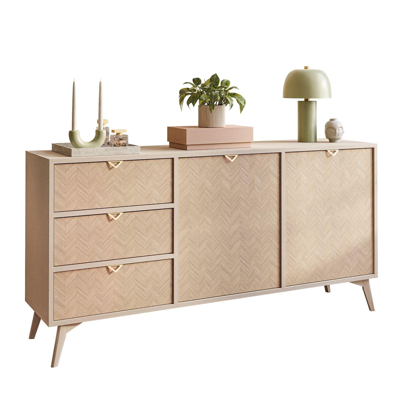 Wohnli Möbelsuche - KOMMODE ALOE KSZ158 mit Schubladen Sandbeige