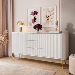 wohnli-moebel-suche-800001807881-1 KOMMODE ZAIRA KSZ168 mit Schubladen Weiß Holzwerkstoff Lookway Möbel > Kommoden & Schubladenschränke > Kommoden Weiß
