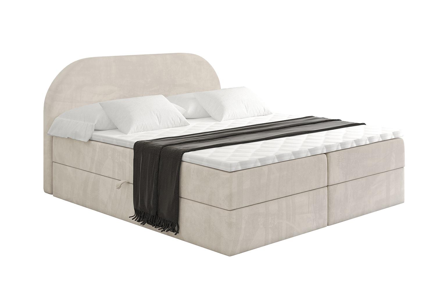 wohnli-moebel-suche-800001808948 Wohnli Möbelsuche - BOXBETT mit Matratze H3 und Lattenrost - NOX - 140x200 - Beige Casablanca