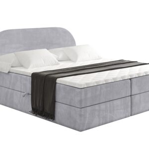 wohnli-moebel-suche-800001809017 Wohnli Möbelsuche - BOXBETT mit Matratze H3 und Lattenrost - NOX - 120x200 - Grau Monolith