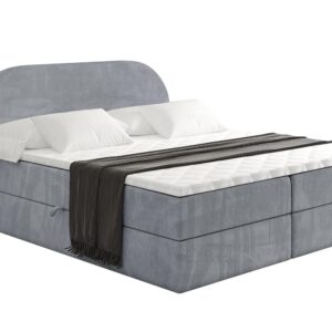 wohnli-moebel-suche-800001809057 Wohnli Möbelsuche - BOXBETT mit Matratze H3 und Lattenrost - NOX - 180x200 - Grau Casablanca