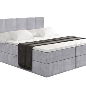 wohnli-moebel-suche-800001811124 Wohnli Möbelsuche - BOXBETT mit Matratze H4 und Lattenrost - LIRO - 200x200 - Grau Monolith