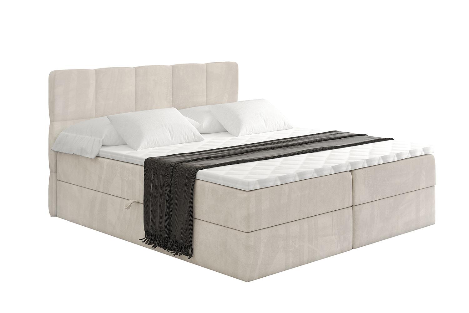 wohnli-moebel-suche-800001811168 Wohnli Möbelsuche - BOXBETT mit Matratze H4 und Lattenrost - LIRO - 120x200 - Beige Casablanca