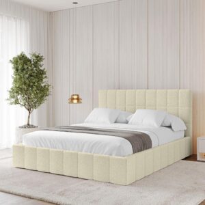 wohnli-moebel-suche-800001813711-1 Bett mit Matratze H3/H4 - AMEA 160x200 Beige