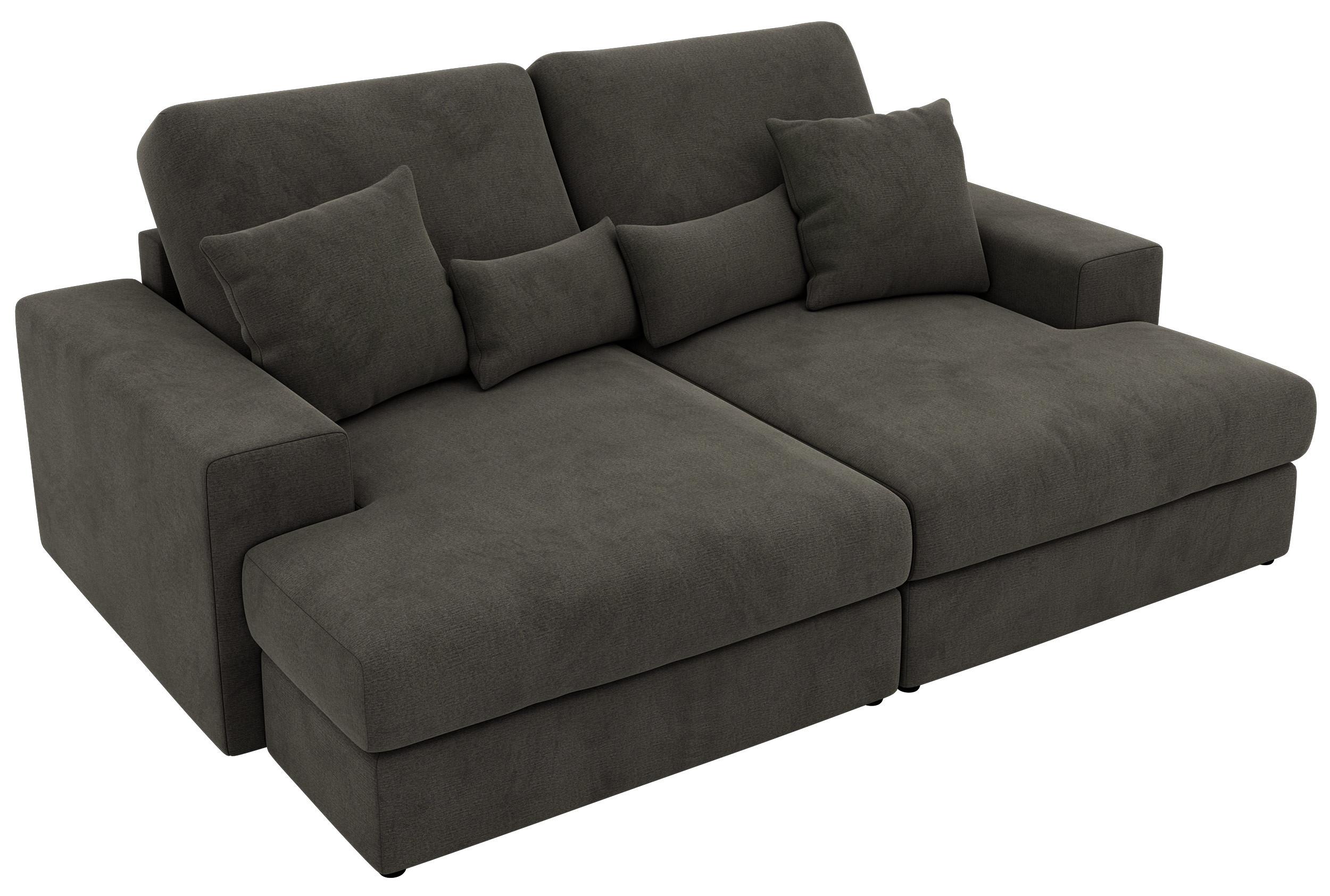 wohnli-moebel-suche-800001814022 Wohnli Möbelsuche - 4-SITZER SOFA ANERA - Dunkelgrau Velvet