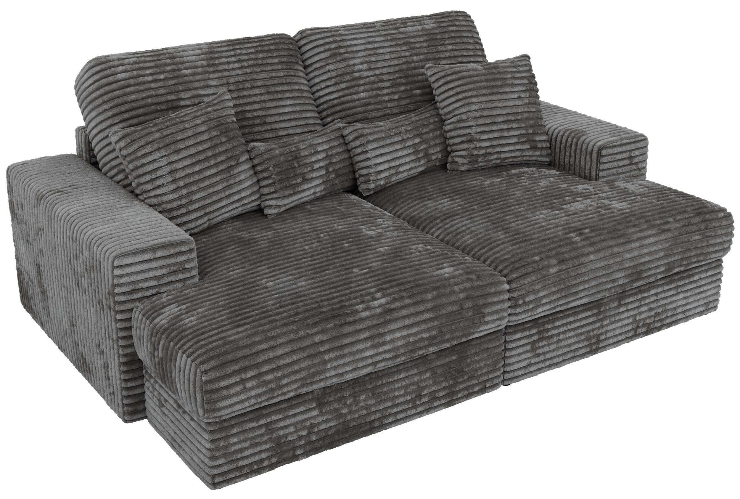 wohnli-moebel-suche-800001814029 Wohnli Möbelsuche - 4-SITZER SOFA ANERA - Grau Cord