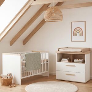 wohnli-moebel-suche-800001815051-1 WICKELKOMMODE Jimmy Weiß Holzwerkstoff Roba Möbel > Kommoden & Schubladenschränke > Wickelkommoden Weiß