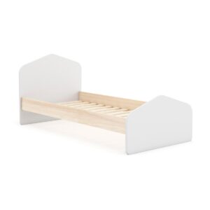 wohnli-moebel-suche-800001816895-1 BETT Estefania Weiß 195/100/90 cm Holz Calicosy Möbel > Betten Weiß