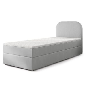 wohnli-moebel-suche-800001819143 Wohnli Möbelsuche - BOXBETT CERIA 90x200 cm mit Matratze und Topper - Hellgrau