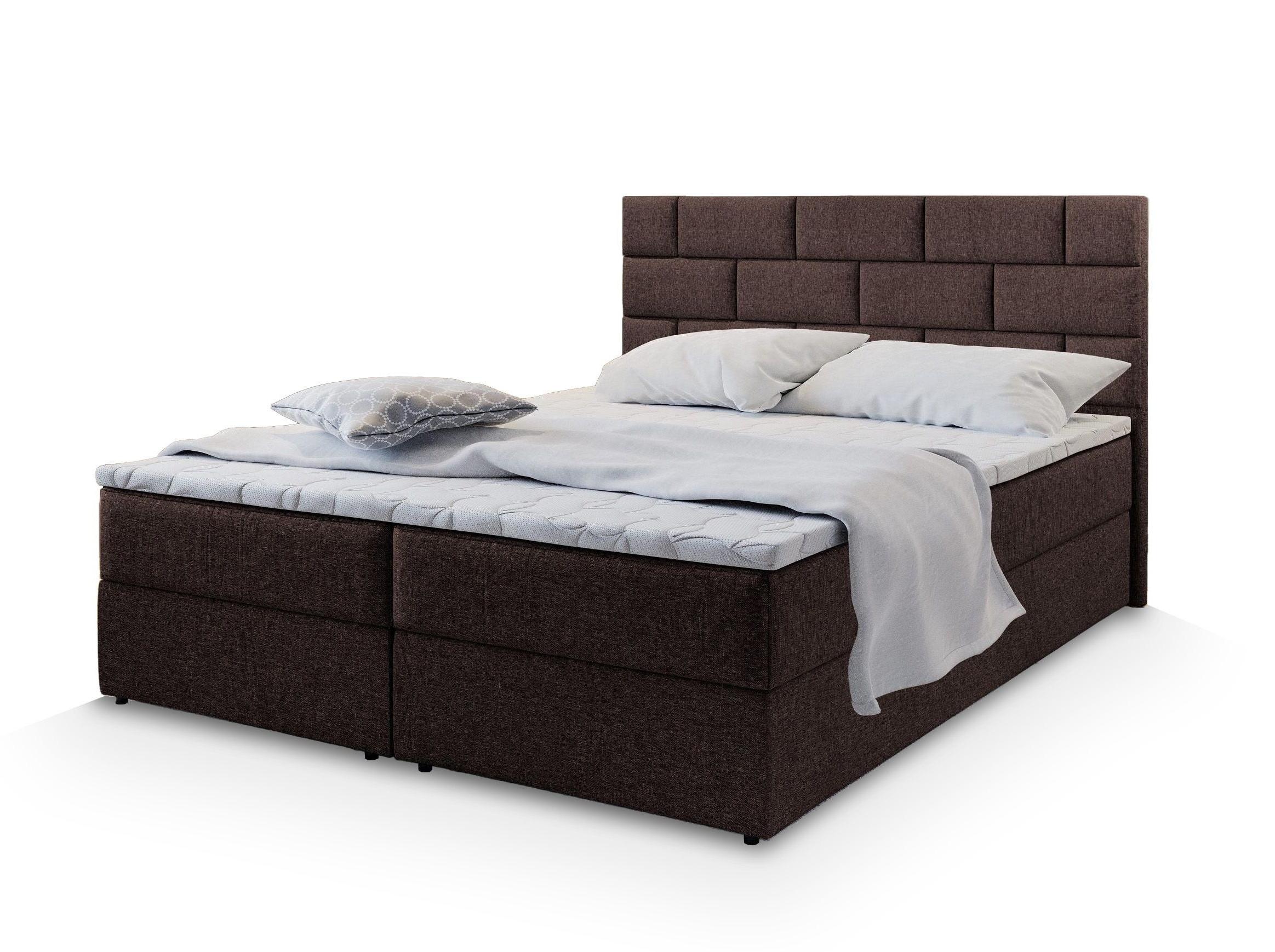 wohnli-moebel-suche-800001819166 Wohnli Möbelsuche - BOXBETT KERLO 140x200 cm mit Matratze und Topper - Braun