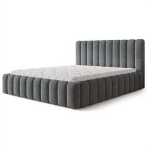 wohnli-moebel-suche-800001819339 Wohnli Möbelsuche - POLSTERBETT TEBA 120x200 cm mit Bettkästen - Grau