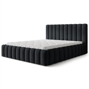 wohnli-moebel-suche-800001819342 Wohnli Möbelsuche - POLSTERBETT TEBA 180x200 cm mit Bettkästen - Schwarz