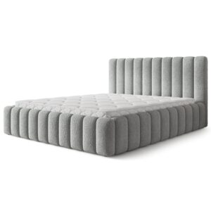 wohnli-moebel-suche-800001819359 Wohnli Möbelsuche - POLSTERBETT TEBA 120x200 cm mit Bettkästen - Hellgrau