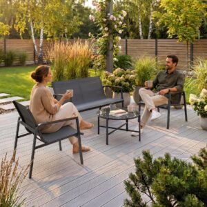 wohnli-moebel-suche-800001825256-1 2-Sitzer-Sofa + 2 Sessel + Couchtisch