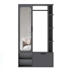 wohnli-moebel-suche-800001827115 Wohnli Möbelsuche - GARDEROBE mit Spiegel ELIOR