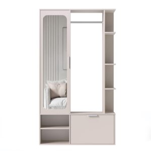 wohnli-moebel-suche-800001827116 Wohnli Möbelsuche - GARDEROBE mit Spiegel ELIOR