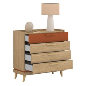 wohnli-moebel-suche-800001829686-1 KOMMODE Sandy Holz Holzwerkstoff Petits-meubles Möbel > Kommoden & Schubladenschränke > Kommoden Braun