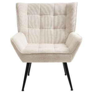 SESSEL Stoff Hellbeige Bellingmo Textil Beliani Möbel > Sessel > Polstersessel Beige