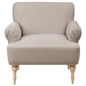 wohnli-moebel-suche-800001830057-1 SESSEL Stoff Taupe Fredros Textil Beliani Möbel > Sessel > Polstersessel Taupe