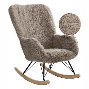 wohnli-moebel-suche-800001830059 Wohnli Möbelsuche - SCHAUKELSESSEL Webpelz Taupe Akra
