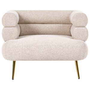 wohnli-moebel-suche-800001830116-1 SESSEL Stoff Beige Bovik Textil Beliani Möbel > Sessel > Polstersessel Beige