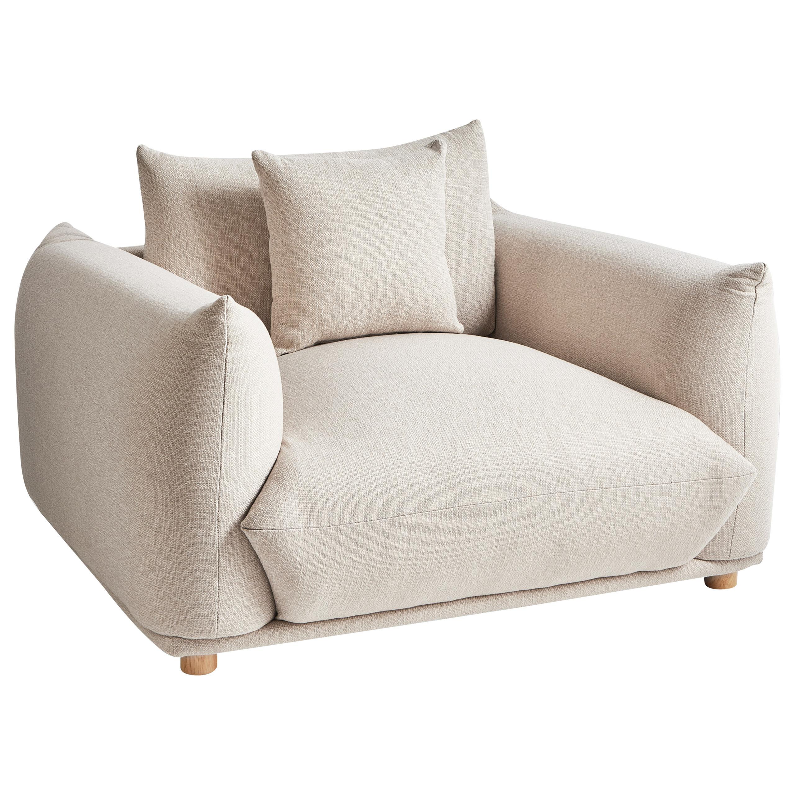 wohnli-moebel-suche-800001830221 Wohnli Möbelsuche - SESSEL Stoff Hellbeige Luvos