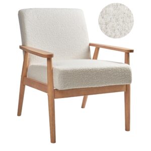 wohnli-moebel-suche-800001830259 Wohnli Möbelsuche - SESSEL Bouclé Hellbraun/Weiß Esrum