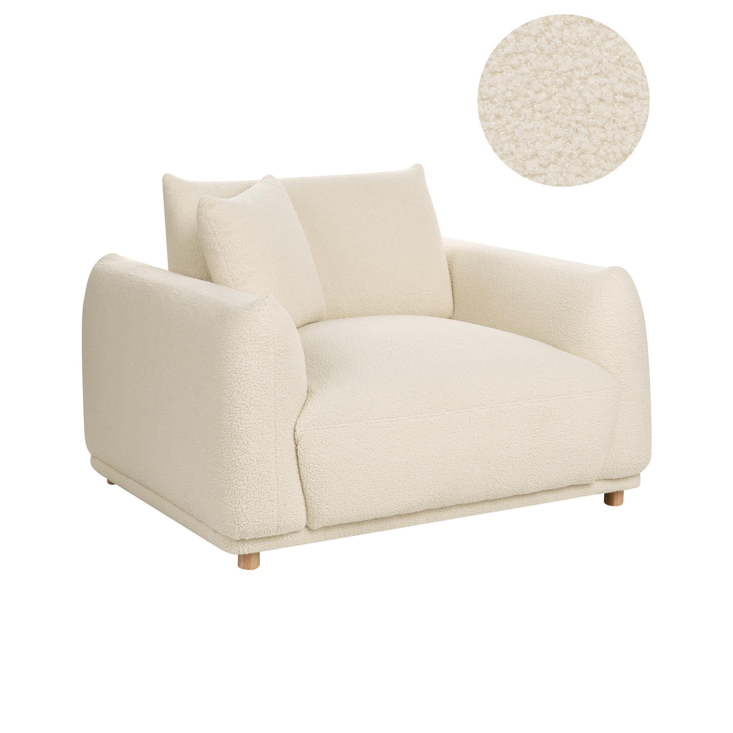 wohnli-moebel-suche-800001830283 Wohnli Möbelsuche - SESSEL Bouclé Cremeweiß Jubek