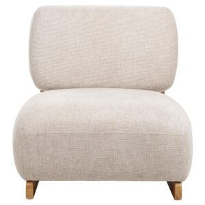 wohnli-moebel-suche-800001830301-1 SESSEL Stoff Hellbeige Kokkola Textil Beliani Möbel > Sessel > Polstersessel Beige