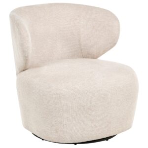 wohnli-moebel-suche-800001830351-1 DREHSESSEL Stoff Beige Alvdal Textil Beliani Möbel > Sessel > Polstersessel Beige
