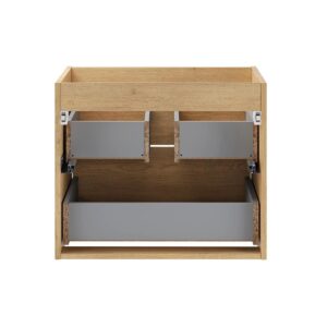 WASCHTISCH 60cm Edmé Holz Holzwerkstoff Petits-meubles Möbel > Schränke > Badezimmerschränke > Waschtische Braun