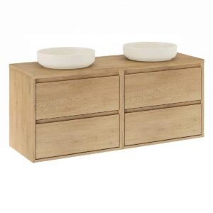Wohnli Möbelsuche - DOPPELWASCHTISCH 120cm Edmé Holz