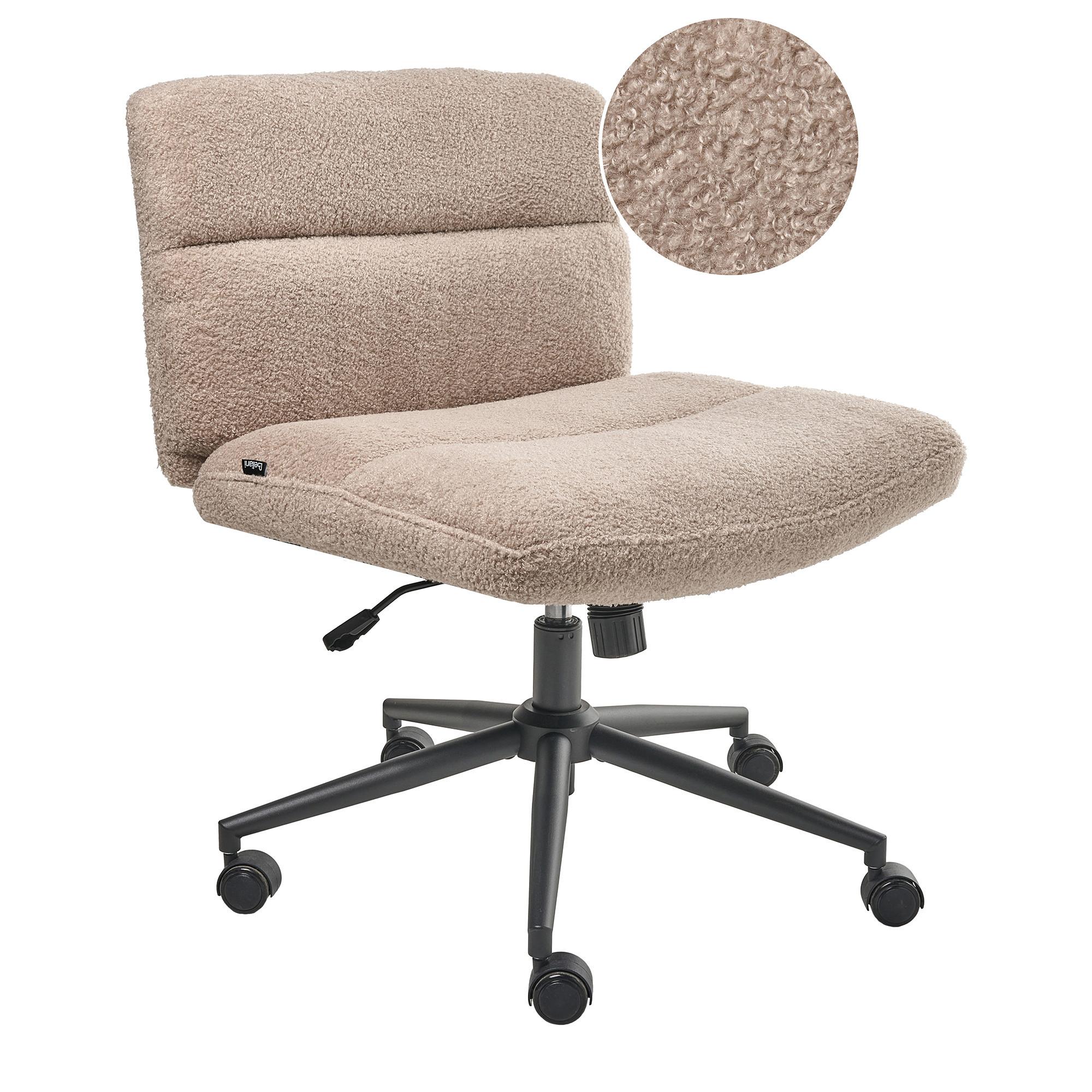 wohnli-moebel-suche-800001831050 Wohnli Möbelsuche - SCHREIBTISCHSTUHL Bouclé Beige Catlin
