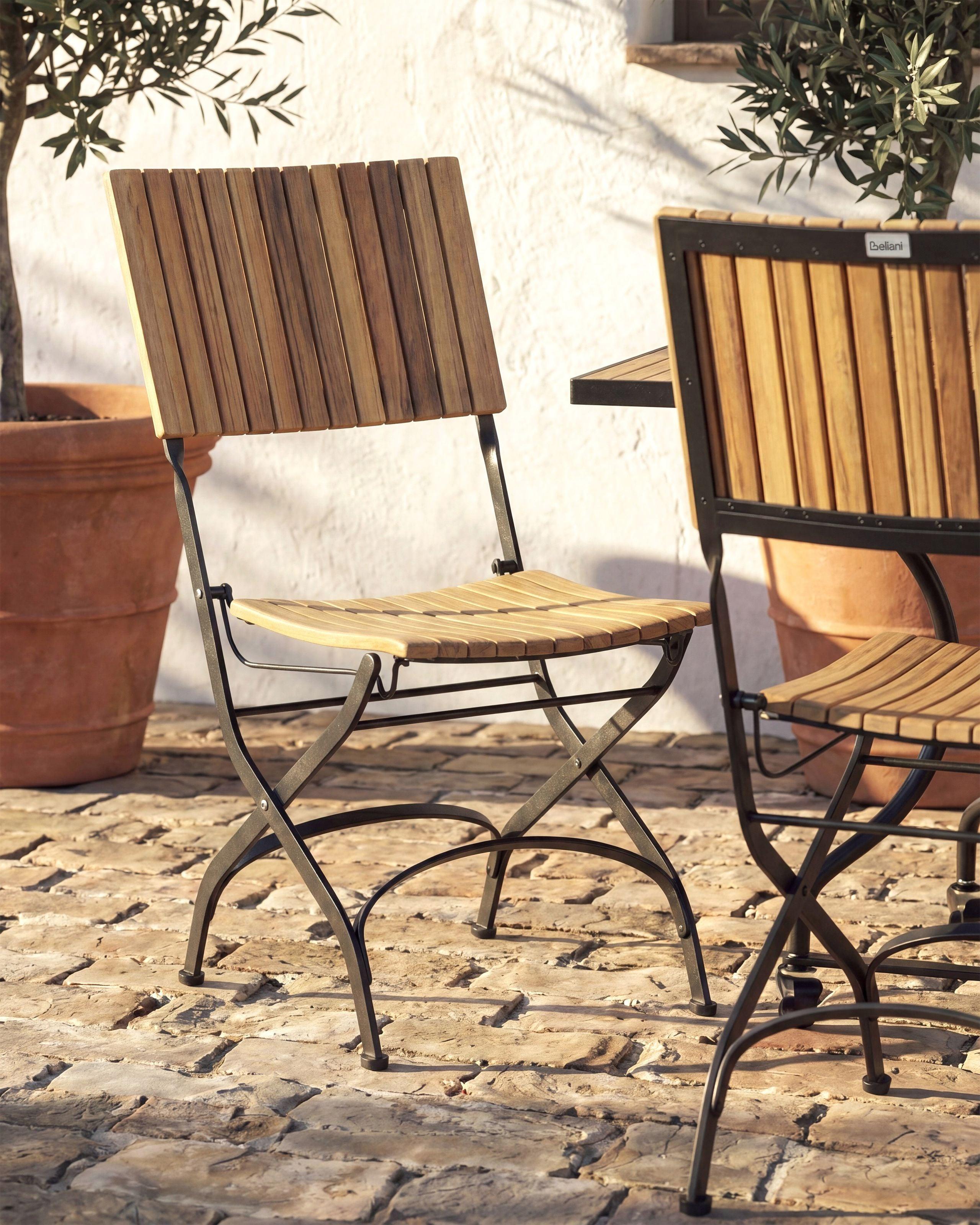 GARTENSTUHL 2er-Set ohne Armlehnen Akazienholz Hellbraun Lascari Holz Beliani Garten & Outdoor > Gartenmöbel > Gartenstühle Braun