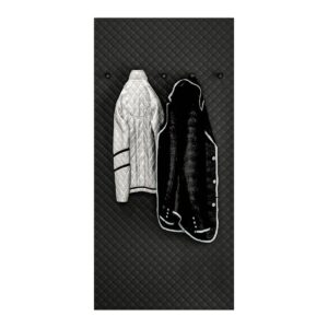 wohnli-moebel-suche-800001834681-1 EINGANGSMÖBEL Liora Schwarz Holzwerkstoff Petits-meubles Garderoben > Garderobenhaken Schwarz