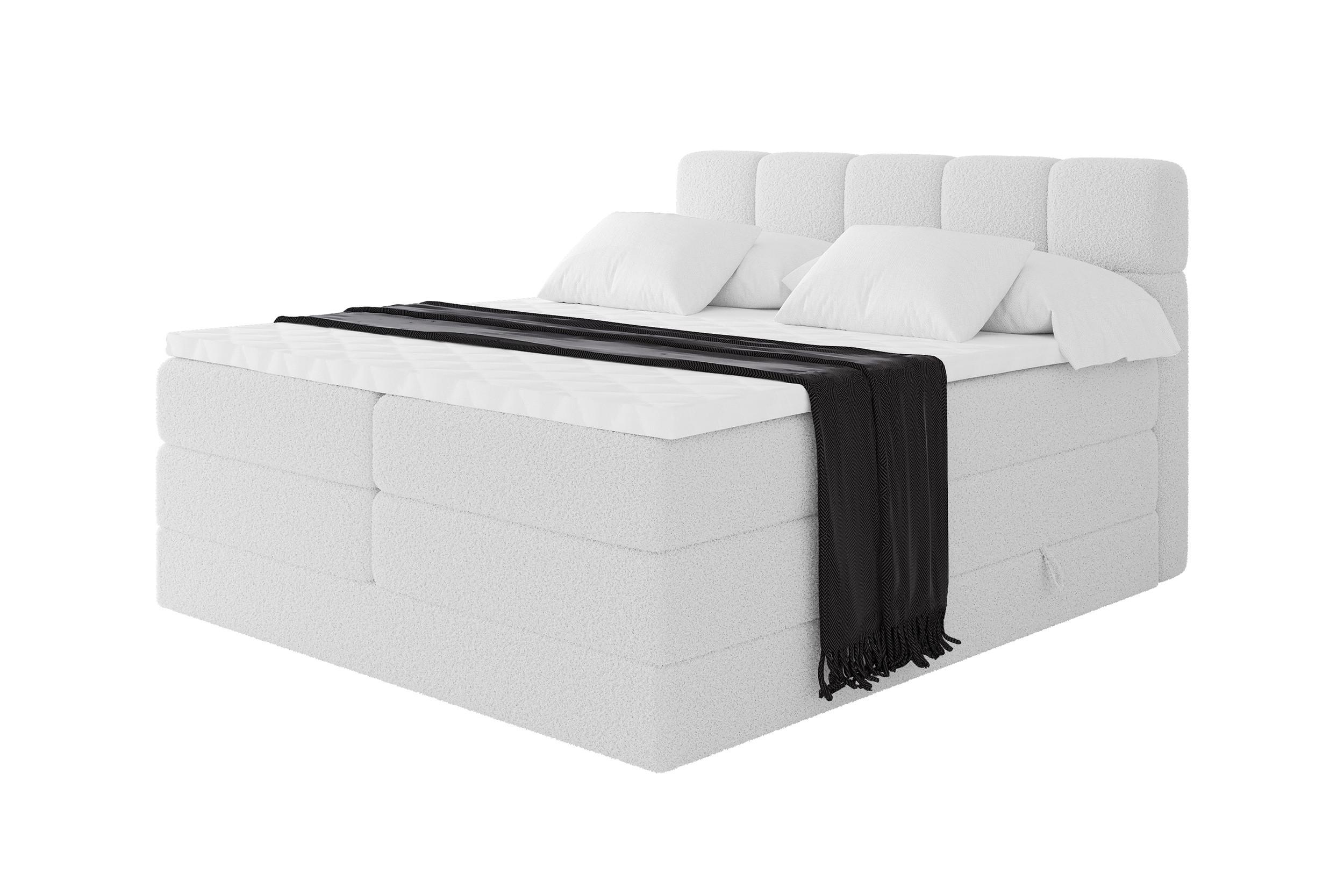 wohnli-moebel-suche-800001834706 Wohnli Möbelsuche - BOXBETT mit Matratze H3/H4 - FAMA KING - 180x200 cm Weiß Quelle