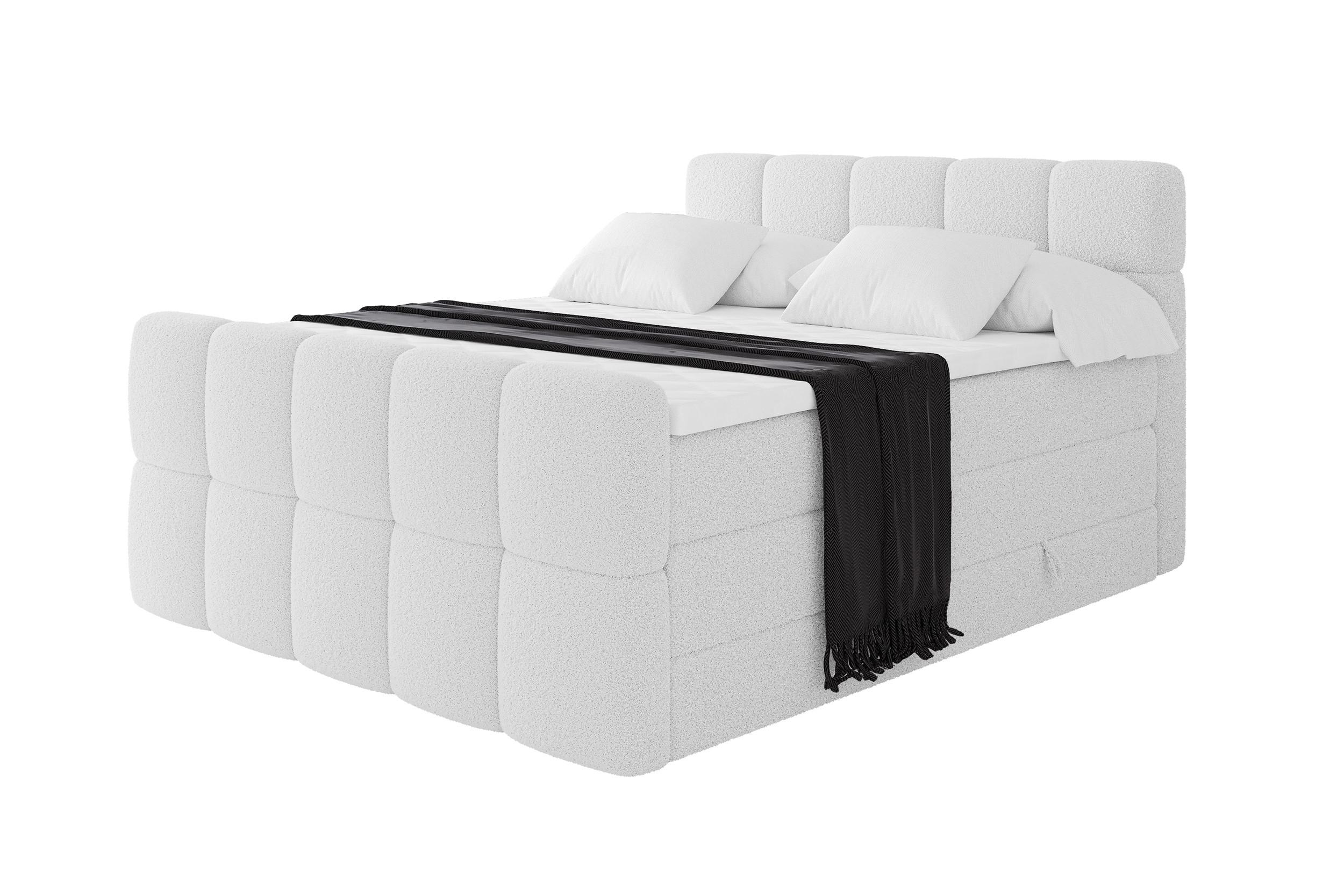 wohnli-moebel-suche-800001834998 Wohnli Möbelsuche - BOXBETT mit Matratze H3/H4 - FAMA-Z KING - 160x200 cm Weiß Quelle