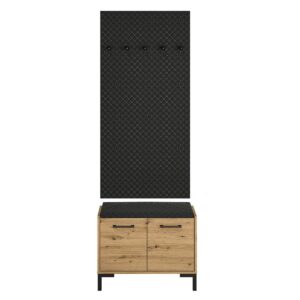 wohnli-moebel-suche-800001855175-1 EINGANGSMÖBEL Liora Holz Holzwerkstoff Petits-meubles Garderoben Braun