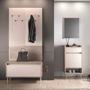 wohnli-moebel-suche-800001855186-1 EINGANGSMÖBEL Alos Kaschmir und Holz Holzwerkstoff Petits-meubles Garderoben Beige