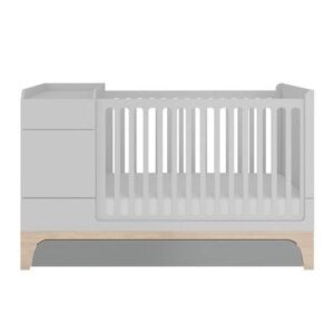 BETT Grau Holzwerkstoff Petits-meubles Möbel > Betten Grau