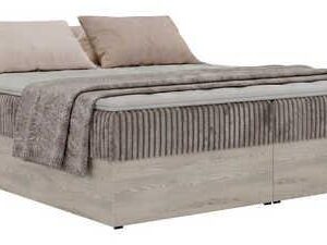 wohnli-moebel-suche-800001858933 Wohnli Möbelsuche - BOXBETT NORDIC ZERO 180/200 - Hellbraun Cord - Topper Visco - H3